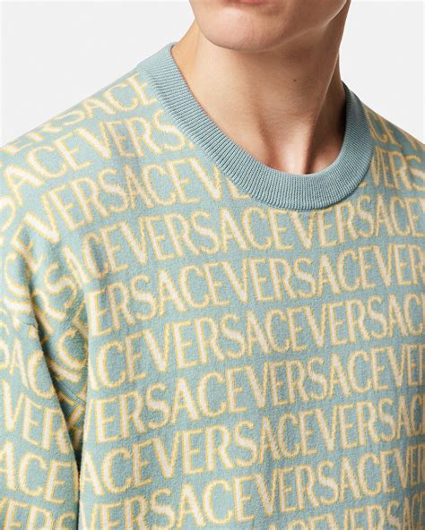 versace knitted jumper